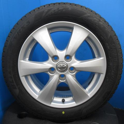 4本 トヨタ エスティマ 純正 新品スタッドレスタイヤ 215/55R17 ブリヂストン ブリザック VRX3 17インチ アルミホイール
