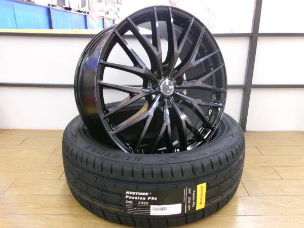 楽天市場】新品 4本 20インチ 社外 アルミ TREAD VENES FS-01 8.5J ET45 5H-114.3 アテンザ CX-5 CX-8  CX-3 クラウン エクストレイル カムリ マークX エルグランド メッシュ ブラックポリッシュ ブラッククリア 足利 : タイヤショップトレッド