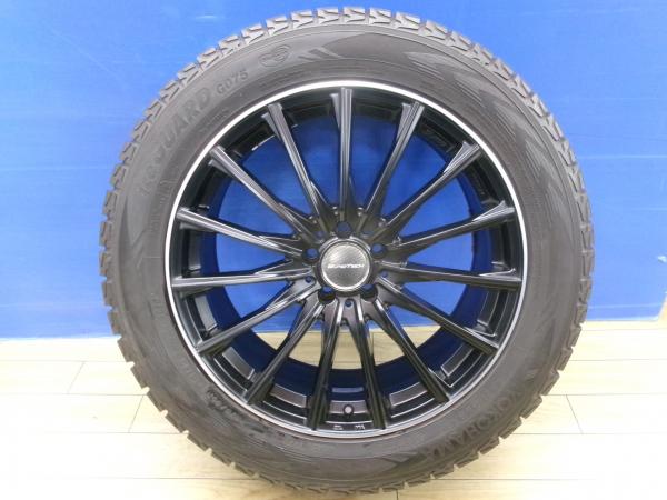 GLE W167 中古 冬タイヤ 4本 ヨコハマ アイスガード G075 275/50R20 + Eurotech TW15 純正ボルト対応 前後別サイズ スタッドレス クーペ C167 SUV W167 iceGUARD メルセデスベンツ Mercedes BENZ 前橋