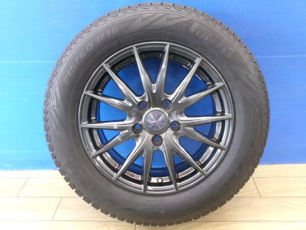 CX-3 ティアナ 新品 夏タイヤ 4本 215/60R16 輸入 + 中古 社外 アルミホイール Weds VELVA SPORT2 オデッセイ ヴェゼル ガンメタ 215/60/16 215/60-16 ウェッズ 16インチ 前橋｜タイヤショップトレッド