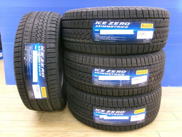 カローラクロス 新品 冬タイヤ 2025年製 4本 225/50R18 ピレリ アイスゼロアシンメトリコ C-HR エスティマ ヴェゼル スタッドレス 225/50/18 225/50-18 ミニ クロスオーバー X1 スカイライン 前橋