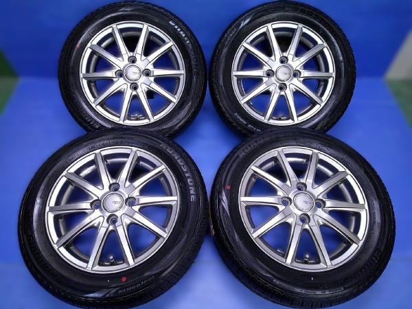 165/65R14【新品夏タイヤ/中古ホイール】2026年製 輸入品 ロードストーン 14インチ 4.5J +45 ハスラー/ソリオ/デリカD2/ミラージュ等に 条|タイヤショップトレッド