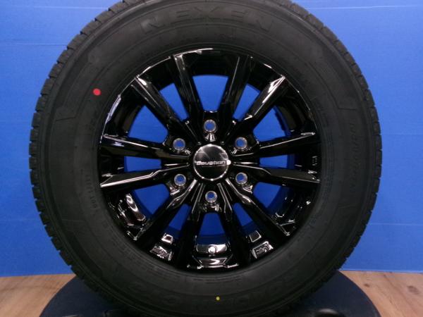 ハイエース ネクセン ROADIAN CT8 195/80R15 2025年製 共豊 DEVOTION D5 15インチ 6J+33 6H139.7 羽
