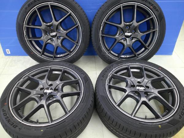 カローラツーリング プリウス 215/45R17 新品夏タイヤ ダンロップ ルマン５+ RMP 025F 17インチ 7.0J +50 5H100 2024年製 羽｜タイヤショップトレッド