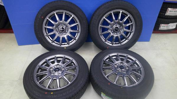 フリード+ 185/65R15 ダンロップ エナセーブ EC204 Exchanger 012 15インチ 6.0J +52 5H114.3 2023年製 羽