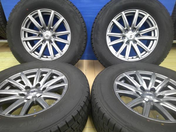 プラド ハイラックス スタッドレス 265/65R17 グッドイヤー アイスナビSUV　SEIN　17インチ 7.5J +25 6H139.7 2024年製 羽 45,370円