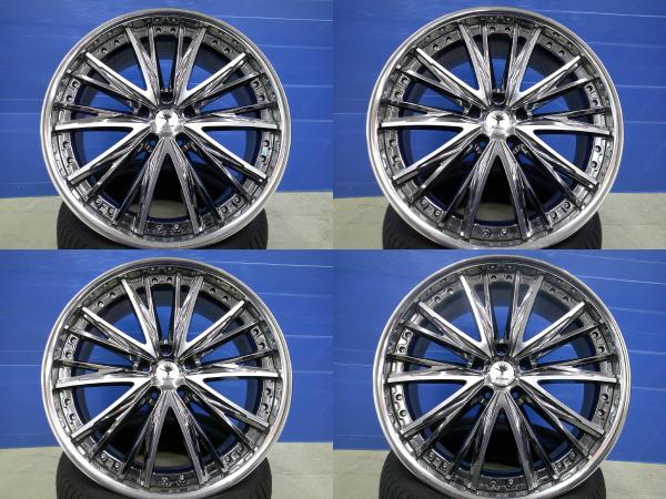 Weds Kranze クレンツェ エルアボラ 20インチ 8.5J +34 5H114.3 ドレスアップに!アルファード・ヴェルファイアなど 羽|タイヤショップトレッド