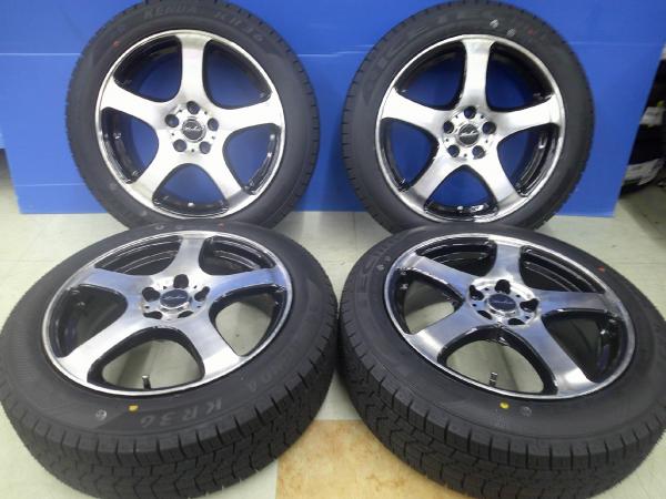 ラクティス 新品スタッドレス 175/60R16 KENDA アイステックネオ KR36 キルヒアイス 16インチ 6.5J +45 5H100 2025年製 羽