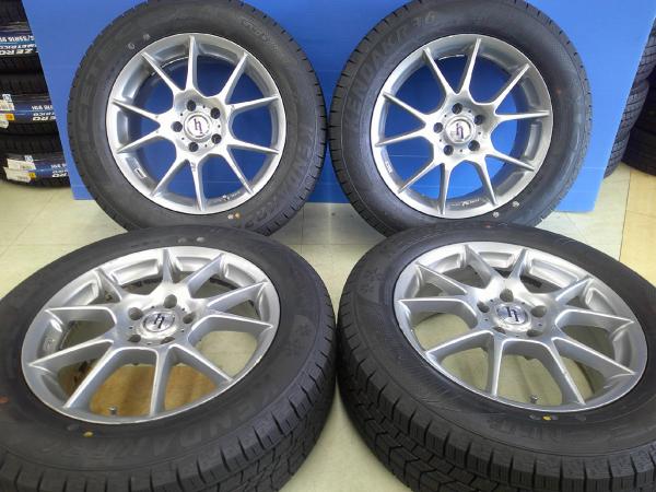 アルファード ヴェルファイア 新品冬タイヤ 225/60R17 KENDA KR36 デジグナート 17インチ 7.0J +34 5H114.3 2025年製 羽