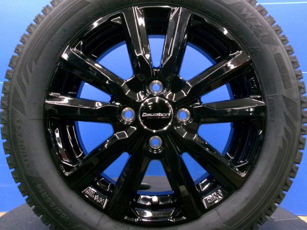 【BS・WZ-1】新品冬タイヤ 155/65R14 DEVOTION D5 14インチ 2025年製 軽自動車に 国産スタッドレスタイヤ ホイールセット 羽|タイヤショップトレッド