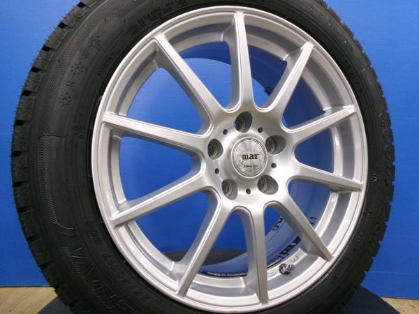 60プリウス 新品スタッドレス 195/60R17 グッドイヤー アイスナビ7 SMART 17インチ 7.0J +38 5H114.3 2023年製 羽｜タイヤショップトレッド