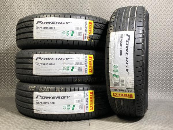 【2024年製 新品4本セット】ピレリ POWERGY 185/65R15 84H アクア シエンタ フリード ノート プレミオ などに 新　　　　　　　　｜タイヤショップトレッド