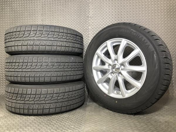 【2022年製 中古セット】ヨコハマ ice GURAD IG70 195/65R15 社外 Weds JOKER 6J-15 +43 100 5H プレミオ プリウス インプレッサなどに 新｜タイヤショップトレッド