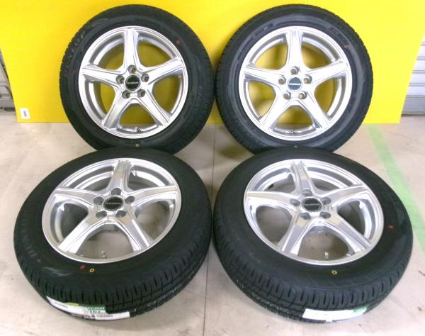 【送料無料】185/60R15 ダンロップ ENASAVE EC204 バルミナ 15インチ 【170系シエンタ】新品国産夏タイヤセット 七