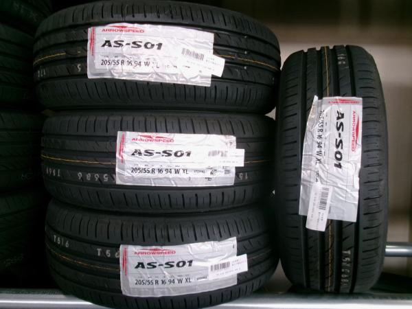 【送料無料】205/55R16 アロースピード AS-S01 2025年製 新品サマータイヤ 4本セット 七 21,754円