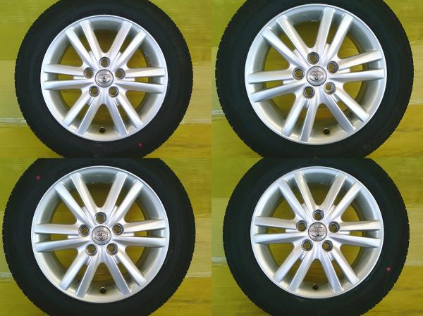 ノア ヴォクシー 中古 マークX純正 16インチ 7.0J +50 5H PCD114.3 新品 輸入タイヤ 205/60R16 4本セット 桜川 エスクァイア AZR60G AZR65G ZRR80G ZRR80W ZRR85G ZRR85W ZWR80G ZWR80W
