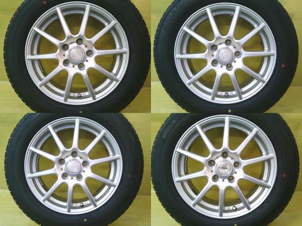 ノア ヴォクシー 90系 中古アルミ 16インチ 6.5J+38 5H PCD114.3 新品 輸入タイヤ 205/60R16 4本SET ジェイド プリウスα メビウス 桜川 NOAH VOXY プリウスα ZVW40W ZVW41W ジューク F15 NF15 YF15 マークXジオ ANA10 ANA15 GGA10 SAI AZK10 アベンシスワゴン ZRT272W｜タイヤショップトレッド
