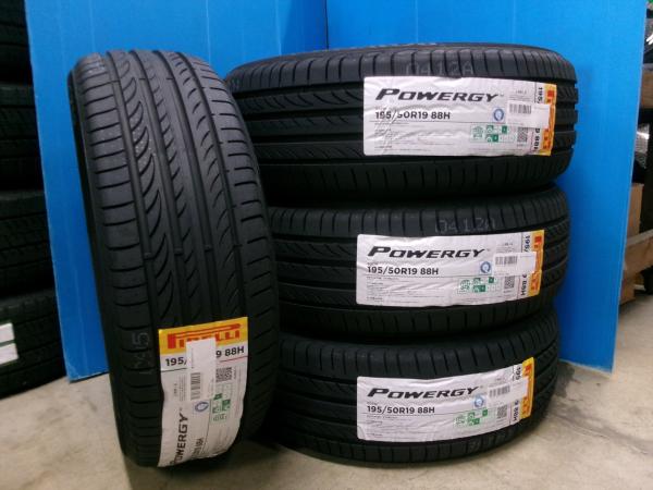 195/50R19インチ 88H 4本セット 60系 プリウス 2026年製 新品 夏タイヤ サマータイヤ ピレリ パワジー PIRELLI POWERGY タイヤのみ 4本価格 送料無料 195/50/19 195/50-19 195-50-19 江田｜タイヤショップトレッド