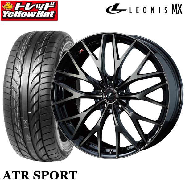 Wedsホイール 215 40r18 Leonis インプレッサスポーツ タイヤショップトレッドイエローハット系列だからこそできる豊富なラインナップ プリウス 18インチ ウィッシュ 4本セット価格 送料無料 インチアップ レオニス お取り寄せ商品 新品 取付対象