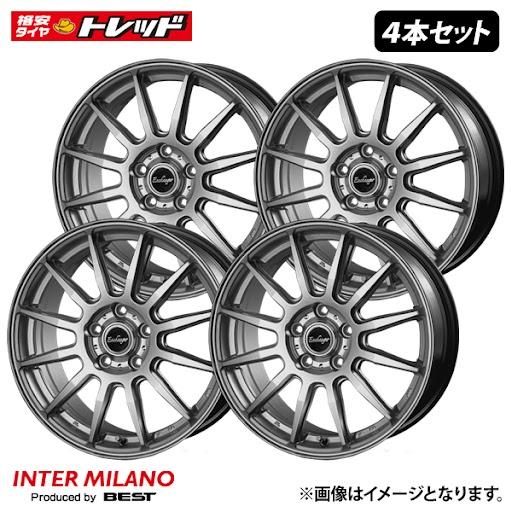 【送料無料】 4枚セット価格 新品 15インチ 6.0J 5H 114.3 +43 ダークグレー BEST Exchanger-012 アルミホイール スタッドレス用にお勧め 15×6.0 5-114 +43