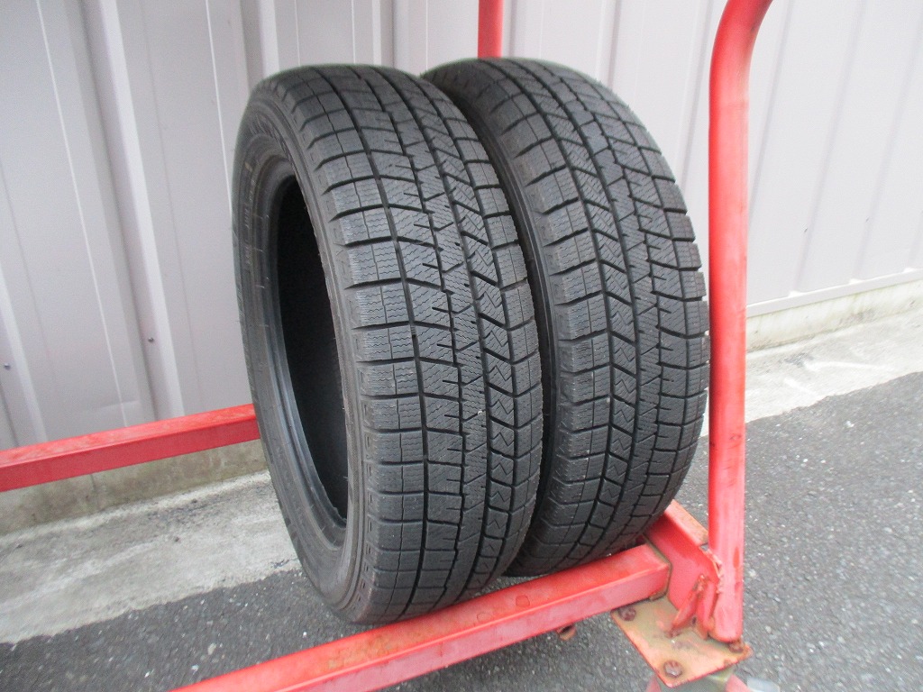 ★☆165/65R15 81Q ダンロップ WINTER MAXX WM03 スタッドレス 2020年製 2本 送料込 T66521105☆★インボイス領収書発行可能