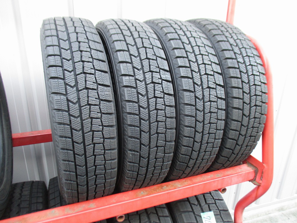★☆155/70R13 75Q ダンロップ WINTER MAXX WM02 スタッドレス 2022年製 4本 送料込 T76830401☆★インボイス領収書発行可能｜TiRE WiTH 店