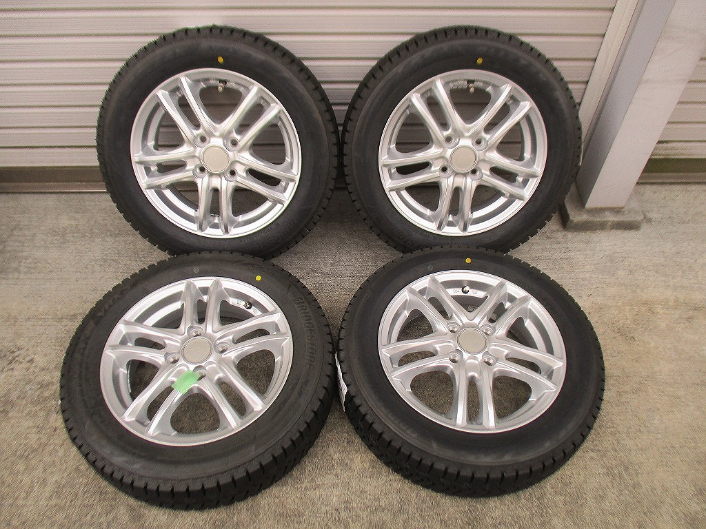 ★☆155/65R14 75Q ブリヂストン VRX3 2025年製 4本 スタッドレス アルミホイール 新品 送料込☆★インボイス領収書発行可能｜TiRE WiTH 店