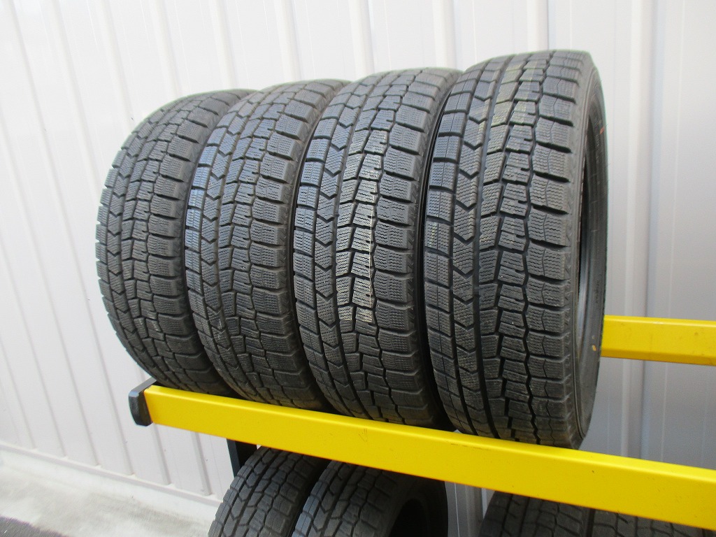 ★☆185/60R15 84Q ダンロップ WINTER MAXX WM02 スタッドレス 2021年製 4本 送料込 T73950217☆★インボイス領収書発行可能｜TiRE WiTH 店