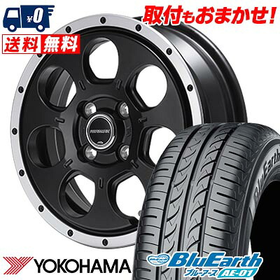 【7/19~エントリーで全商品P5倍】165/60R15 77H YOKOHAMA ヨコハマ BluEarth AE-01 ROADMAX W0-7 ロードマックス W0-7 サマータイヤホイール4本セット 【取付対象】|タイヤワールド館ベスト店