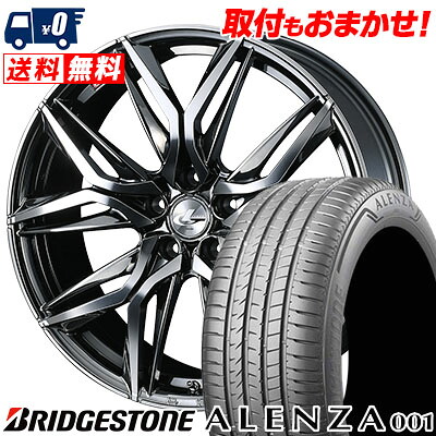 【7/19~エントリーで全商品P5倍】235/55R18 100V BRIDGESTONE ブリヂストン ALENZA A001 アレンザ A001 LEONIS LM レオニス LM サマータイヤホイール4本セット【取付対象】|タイヤワールド館ベスト店