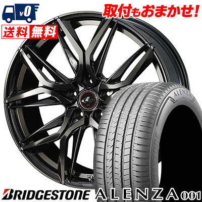 【7/19~エントリーで全商品P5倍】225/60R17 99V BRIDGESTONE ブリヂストン ALENZA A001 アレンザ A001 LEONIS LM レオニス LM サマータイヤホイール4本セット【取付対象】|タイヤワールド館ベスト店