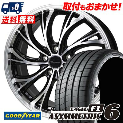 【7/19~エントリーで全商品P5倍】245/45R19 102Y XL Goodyear EAGLE F1 ASYMMETRIC 6 Precious HS-2 サマータイヤホイール4本セット 【取付対象】|タイヤワールド館ベスト店