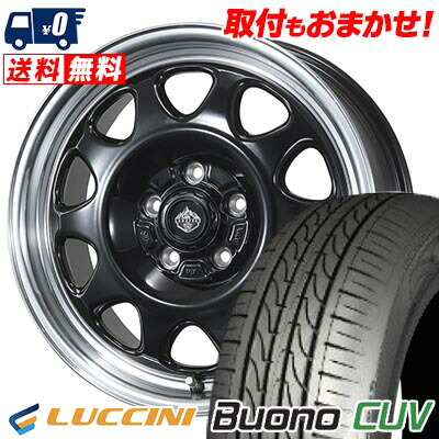 【7/19~エントリーで全商品P5倍】225/65R17 102V LUCCINI ルッチーニ Buono CUV LANDFOOT SWZ ランドフット SWZ サマータイヤホイール4本セット 【取付対象】|タイヤワールド館ベスト店