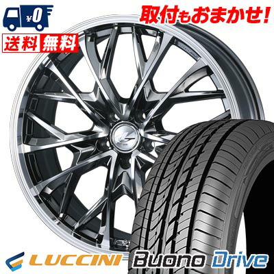 【7/19~エントリーで全商品P5倍】215/60R16 99H XL LUCCINI Buono Drive LEONIS MV サマータイヤホイール4本セット 【取付対象】|タイヤワールド館ベスト店