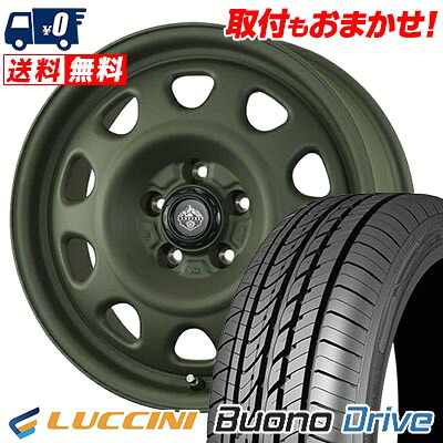 【7/19~エントリーで全商品P5倍】195/60R16 89H LUCCINI ルッチーニ Buono Drive LANDFOOT SWZ ランドフット SWZ サマータイヤホイール4本セット 【取付対象】|タイヤワールド館ベスト店