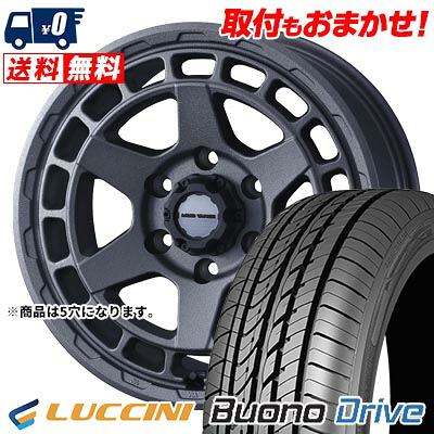 【7/19~エントリーで全商品P5倍】205/65R16 95H LUCCINI Buono Drive MUDVANCE X Type S サマータイヤホイール4本セット 【取付対象】｜タイヤワールド館ベスト店 78,100円