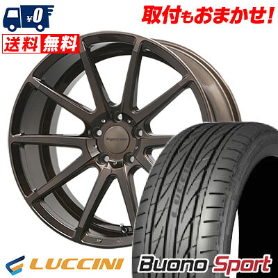 【7/19~エントリーで全商品P5倍】215/45R18 93W XL LUCCINI Buono Sport HYPERION CVX サマータイヤホイール4本セット 【取付対象】｜タイヤワールド館ベスト店