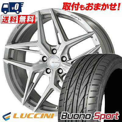 【7/19~エントリーで全商品P5倍】245/45R19 98Y LUCCINI ルッチーニ Buono Sport WORK GNOSIS IS205 ワーク グノーシス IS205 サマータイヤホイール4本セット 【取付対象】｜タイヤワールド館ベスト店