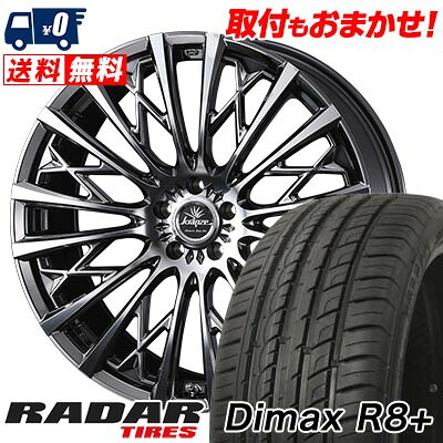 【7/19~エントリーで全商品P5倍】235/40R19 96Y XL RADAR Dimax R8+ WEDS kranze Schritt 855EVO サマータイヤホイール4本セット 【取付対象】｜タイヤワールド館ベスト店 148,100円