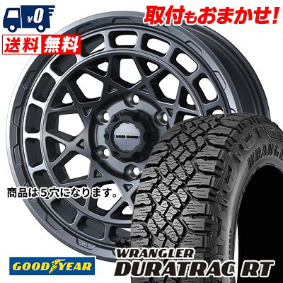 【7/19~エントリーで全商品P5倍】225/75R16 115/112S LT Goodyear WRANGLER DURATRAC RT MUDVANCE X Type M サマータイヤホイール4本セット 【取付対象】｜タイヤワールド館ベスト店