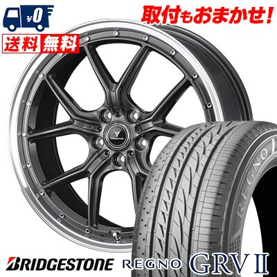 【7/19~エントリーで全商品P5倍】225/45R18 95W XL BRIDGESTONE REGNO GRV2 NOVARIS ASSETE S1 サマータイヤホイール4本セット 【取付対象】|タイヤワールド館ベスト店