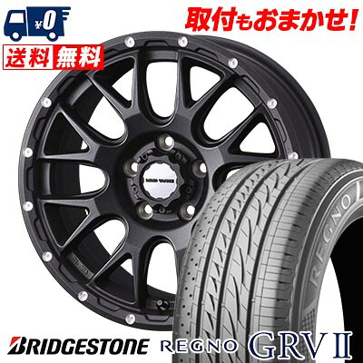 【7/19~エントリーで全商品P5倍】235/50R18 101V XL BRIDGESTONE REGNO GRV2 MUDVANCE 08 サマータイヤホイール4本セット 【取付対象】|タイヤワールド館ベスト店