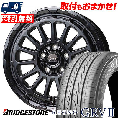 【7/19~エントリーで全商品P5倍】195/60R16 89H BRIDGESTONE REGNO GRV2 BARKLEY HARDROCK RIZARD サマータイヤホイール4本セット 【取付対象】|タイヤワールド館ベスト店