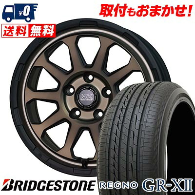 【7/19~エントリーで全商品P5倍】225/50R16 92V BRIDGESTONE ブリヂストン REGNO GR-XII MAD CROSS RANGER マッドクロス レンジャー サマータイヤホイール4本セット 【取付対象】｜タイヤワールド館ベスト店
