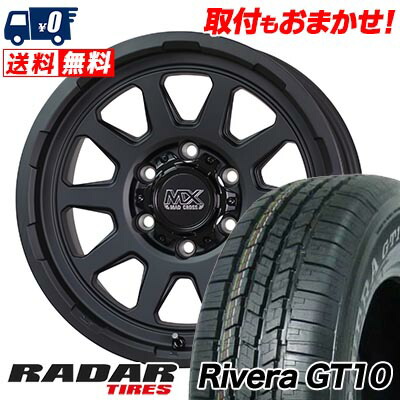 265/70R16 111S RADAR Rivera GT10 MAD CROSS RANGER サマータイヤホイール4本セット for 200系ハイエース【取付対象】｜タイヤワールド館ベスト店
