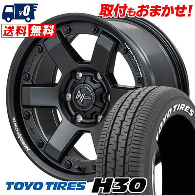 【7/19~エントリーで全商品P5倍】215/65R16C 109/107R TOYO TIRES H30 NITROPOWER M6 CARBINE サマータイヤホイール4本セット 【取付対象】|タイヤワールド館ベスト店