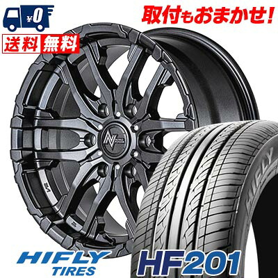 【7/19~エントリーで全商品P5倍】205/70R15 96H HIFLY HF201 NITRO POWER M26 CROSS FANG サマータイヤホイール4本セット 【取付対象】｜タイヤワールド館ベスト店 74,305円