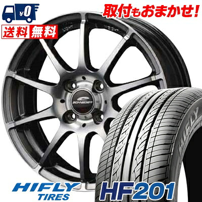 【7/19~エントリーで全商品P5倍】175/65R15 84H HIFLY HF201 SCHNEDER StaG サマータイヤホイール4本セット 【取付対象】｜タイヤワールド館ベスト店