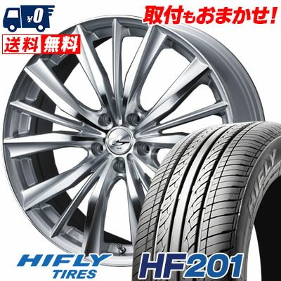 【7/19~エントリーで全商品P5倍】205/60R16 92V HIFLY HF201 weds LEONIS VX サマータイヤホイール4本セット 【取付対象】|タイヤワールド館ベスト店