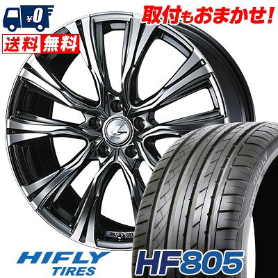 【7/19~エントリーで全商品P5倍】215/35R18 84W XL HIFLY HF805 WEDS LEONIS VR サマータイヤホイール4本セット 【取付対象】|タイヤワールド館ベスト店